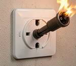 Проводка-поджигатель устроила в Астраханской области 115 пожаров 