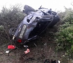 Кадры смертельного ДТП в Астраханской области: несколько погибших и пострадавших