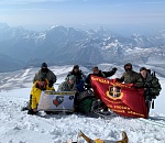 Астраханский спецназ покорил Эльбрус