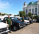 Астраханским инспекторам службы природопользования передали 11 новых автомобилей