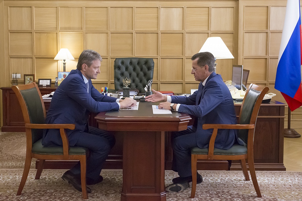 Александр Жилкин рассказал в Москве о заводе томатной пасты