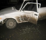 В центре Астрахани «семерка» столкнулся с иномаркой