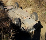 Под Астраханью опрокинулся автомобиль: погибло два человека