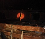 На баркасе "Рыбница" в дельте Волги сгорел 37-летний мужчина