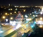 Эпичное ночное ДТП в Астрахани попало на видео