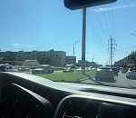 Улица Н.Островского встала в глухую пробку