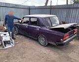 В Астрахани укравший машину сдал ее в пункт приема лома