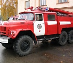 В Астрахани произошел крупный пожар в заброшенном доме