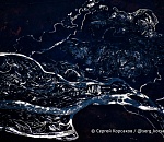 Роскосмос опубликовал необычный снимок Волги