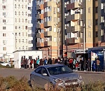 Фото дня: в Астрахани сфотографировали нереальную очередь на маршрутку