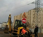 Улицу Б. Алексеева в Астрахани закрыли для ремонта