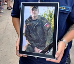 В астраханском селе Икряное простились с погибшим в спецоперации сержантом