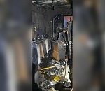 Ночью в пожаре погиб астраханец 