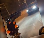 Безумные астраханцы так обрадовались снегу, что рисковали жизнью на дороге: видео