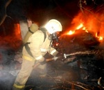 Под Астраханью ночью дотла сгорел жилой дом