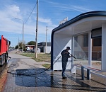 Фасады и ограждения в Астрахани приводят в порядок