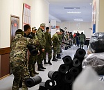 Мобилизованным астраханцам в воинские части Волгоградской области доставили гумпомощь 