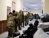 Мобилизованным астраханцам в воинские части Волгоградской области доставили гумпомощь 