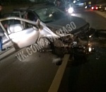 В Астрахани на дороге разложилась машина 