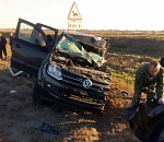 Страшная авария на трассе "Астрахань-Волгоград": есть погибший