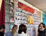 В сельской школе под Астраханью открылся стенд из четырех мемориальных досок памяти погибших участников СВО 