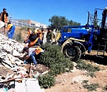 С начала года  в Астрахани ликвидировали более 1815 незаконных свалок