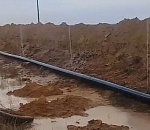 Фонтанирующий водопровод под Капустиным Яром продырявили специально