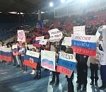 В Астрахани тоже прошла акция "Россия в моём сердце"