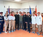 В Астрахани побывал олимпийский чемпион