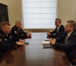 Начальник Управления на транспорте МВД по ПФО провел встречи в Астрахани