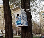 В Астрахани появились нереально красивые и креативные скворечники