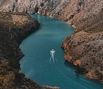 60 туристов из Астрахани застряли в Сулакском каньоне из-за непогоды