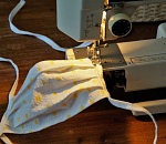 Ветеран из Верхнего Баскунчака снабжает односельчан масками 