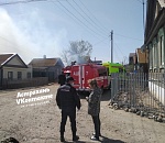 В Советском районе Астрахани сгорел дом, есть погибший