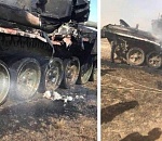 На учениях под Астраханью БМП подбила танк Т-90А?