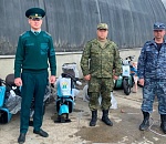 Электромотоциклы, конфискованные Астраханской таможней, отправились на СВО