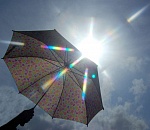 В среду астраханцам обещают жару и дождь