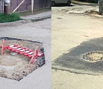 История с многострадальной ямой на улице 1-я Дорожная закончилась