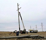 На следующей неделе все астраханские сёла подключат к электросетям