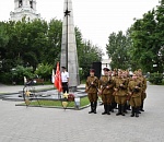 В Братском саду прошла «Линейка памяти и скорби»