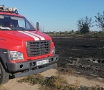 Крупный пожар поставил под угрозу детский лагерь в Яксатовской зоне под Астраханью