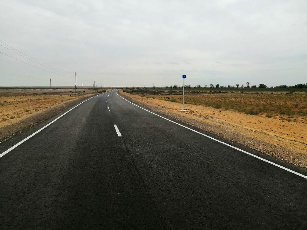 Около 70 км региональных трасс отремонтируют в Астраханской области