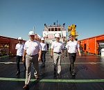 ЛУКОЙЛ на Каспии ввел в эксплуатацию суда ледового класса  