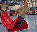 Многодетные семьи Астраханской области состязались в быстроте и ловкости