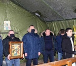 Игорь Бабушкин принял участие в Крещенском богослужении