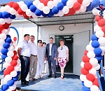 На открытии нового ФАПа астраханцам дарили тонометры и глюкометры