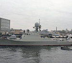 На Каспии прошло учение с участием артиллерийского корабля «Астрахань»