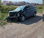 В астраханском поселке произошло "жаркое" ДТП, есть пострадавшие