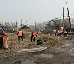 В Астрахани зачистили несколько крупных стихийных свалок