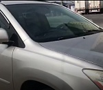 На астраханской границе обнаружили угнанный "Лексус"